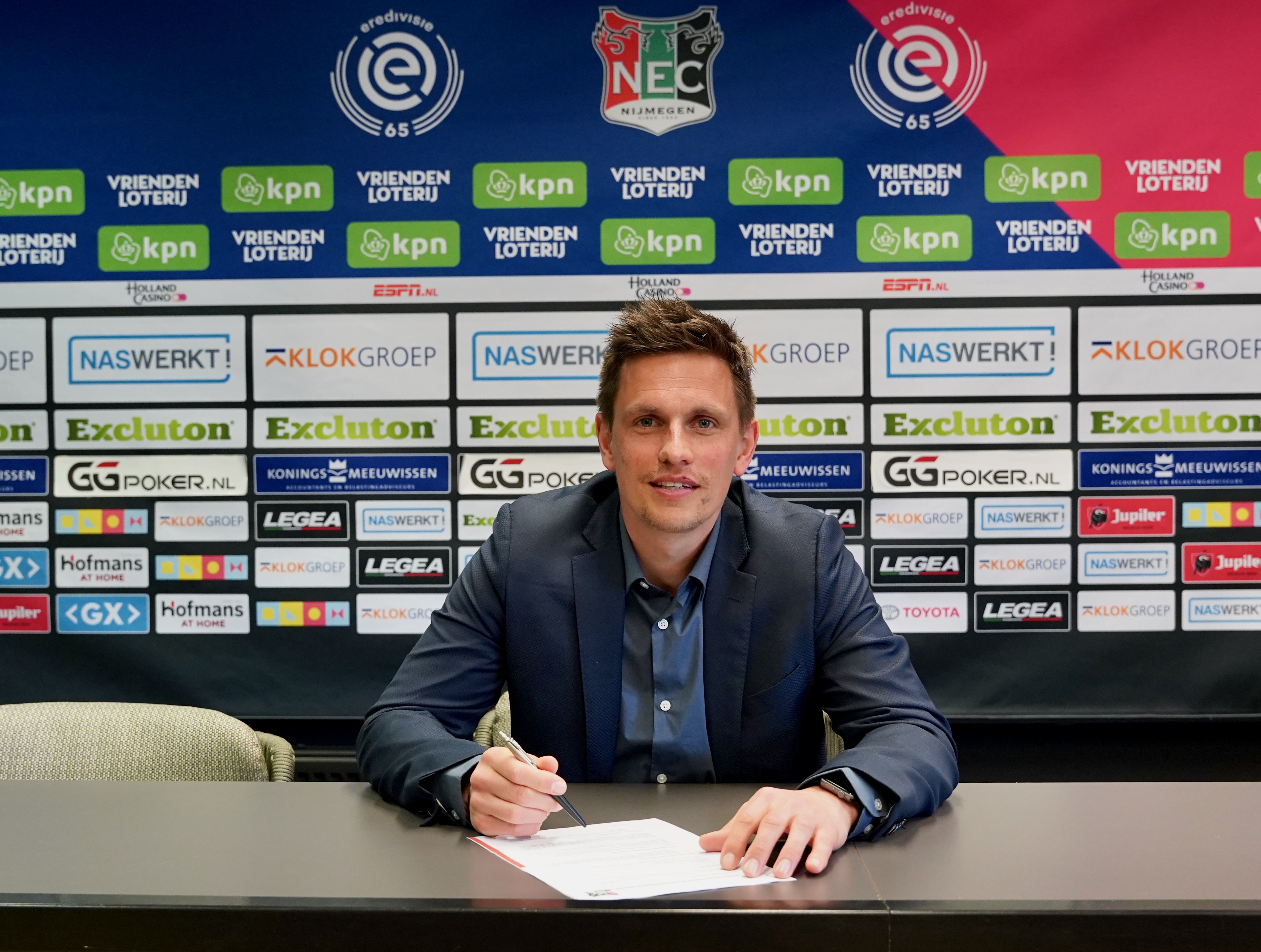 Robin Faber nieuwe commercieel manager N.E.C.