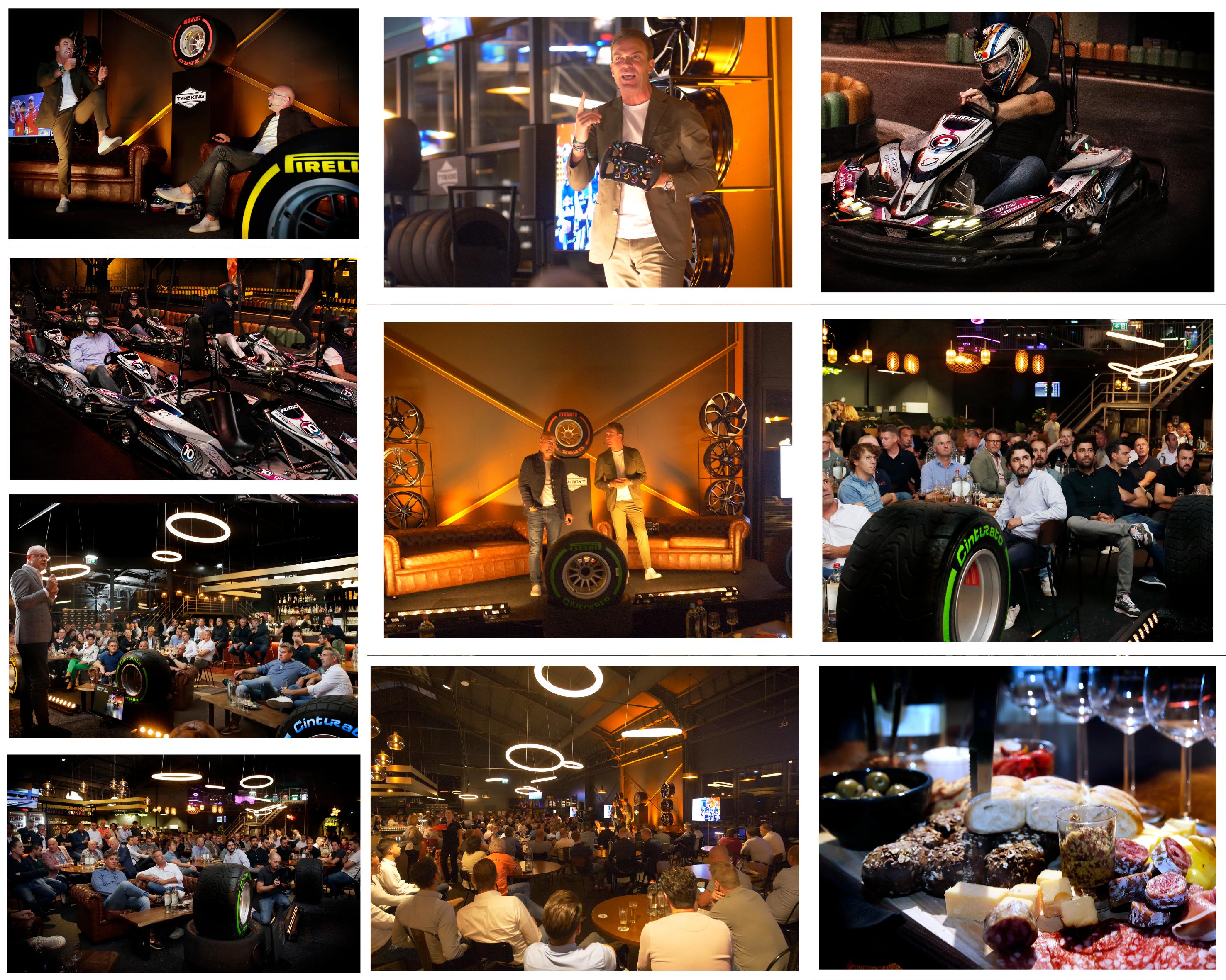De 3e helft – N.E.C. Business & OSRN Formule1 Café in Planet Awesome